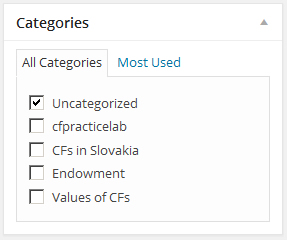 add categories